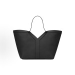 SAINT LAURENT YSL Y Cabas brand Logo hook buckle Tote bag, Tote bag, shopping bag, handbag, women\'s style, black